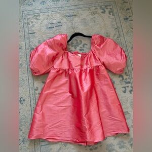 ASOS Pink Taffeta Mini Dress